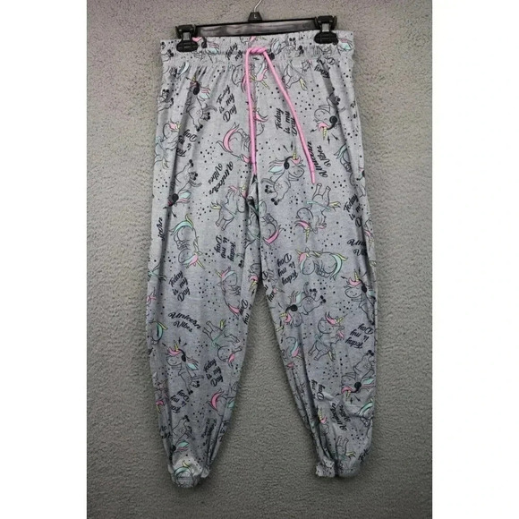 Briefly Stated Women's Lounge/Pajama Pants-Joggers-Size Medium -Drawstring - Picture 1 of 8